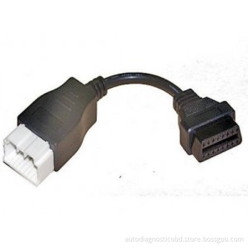 AutoDiagnosticOBD For KIA 20Pin obd to obd2 connector for Kia 20pin obd2 adapter
